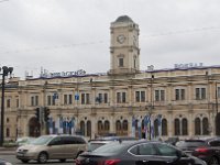 Het Moskou treinstation in St Petersburg